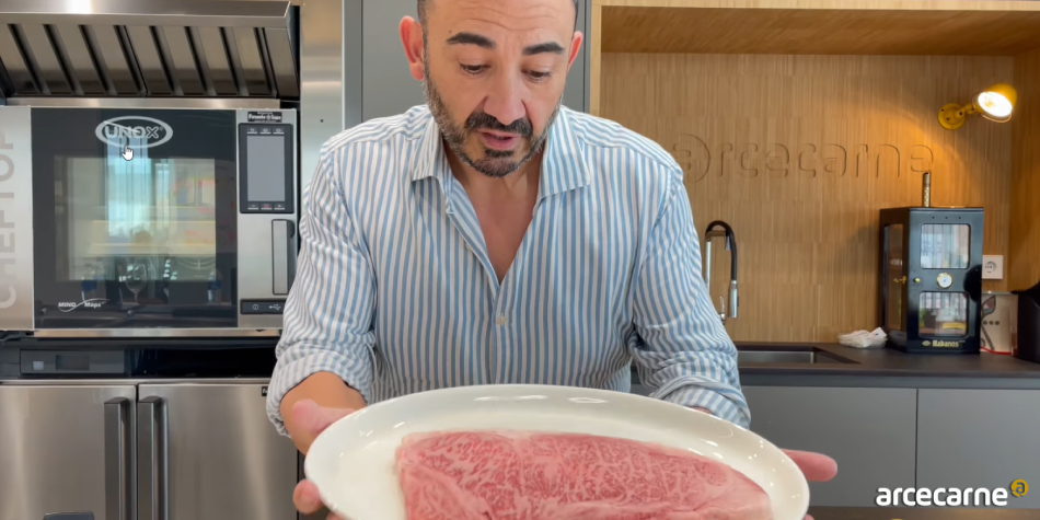 Consejos para cocinar un entrecot de Wagyu japonés